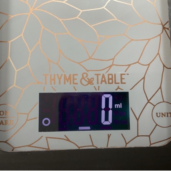 Thyme & Table Luxe Collection Digital Scale New in Box - Picture 4 of 8